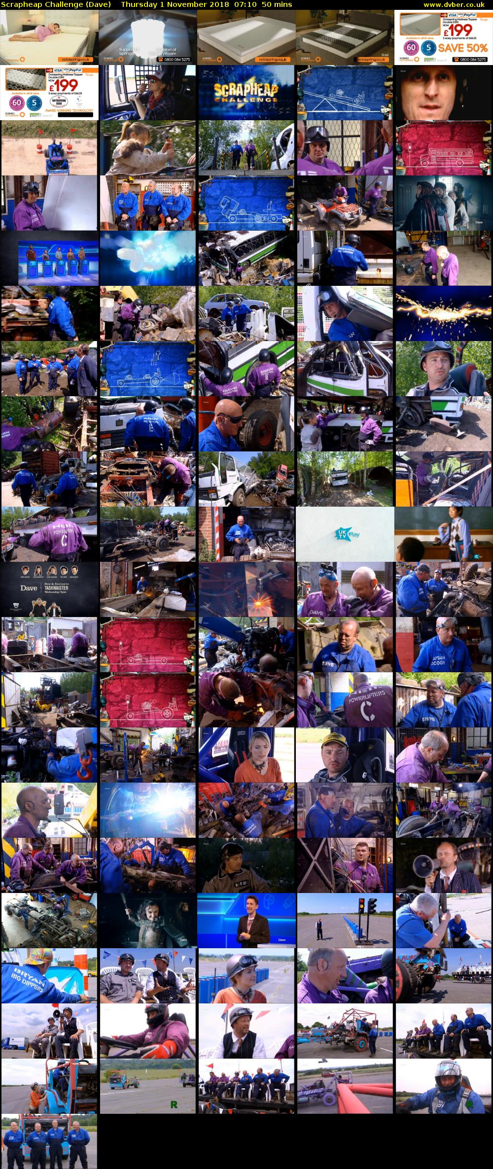 Scrapheap Challenge (Dave) Thursday 1 November 2018 07:10 - 08:00