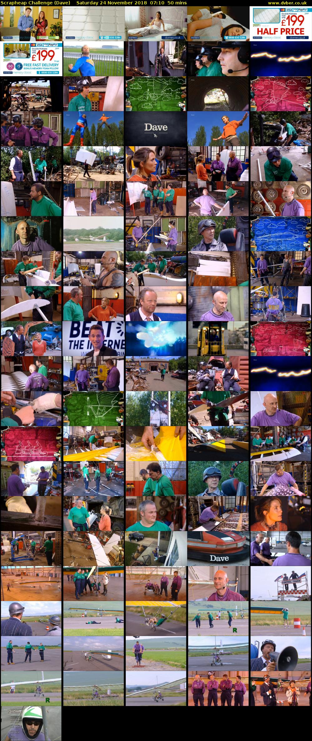 Scrapheap Challenge (Dave) Saturday 24 November 2018 07:10 - 08:00