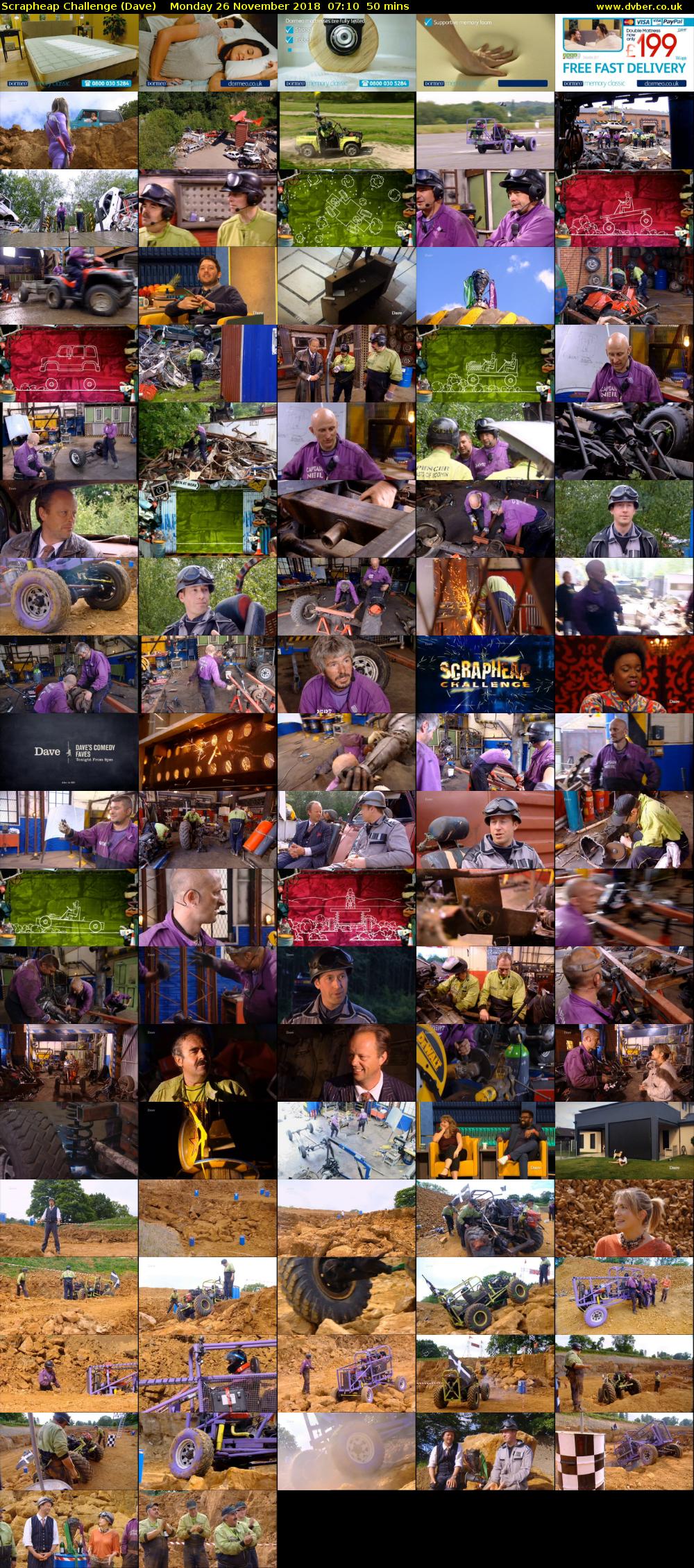 Scrapheap Challenge (Dave) Monday 26 November 2018 07:10 - 08:00