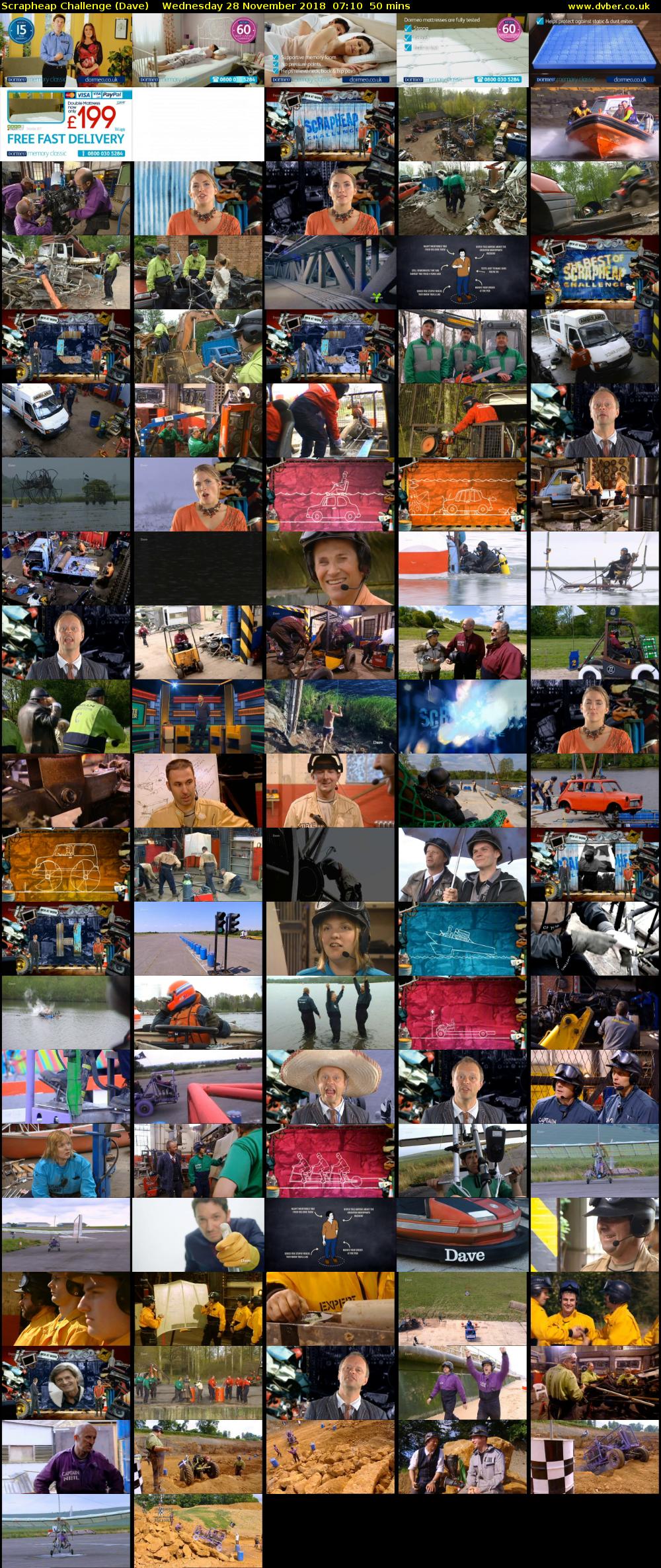 Scrapheap Challenge (Dave) Wednesday 28 November 2018 07:10 - 08:00