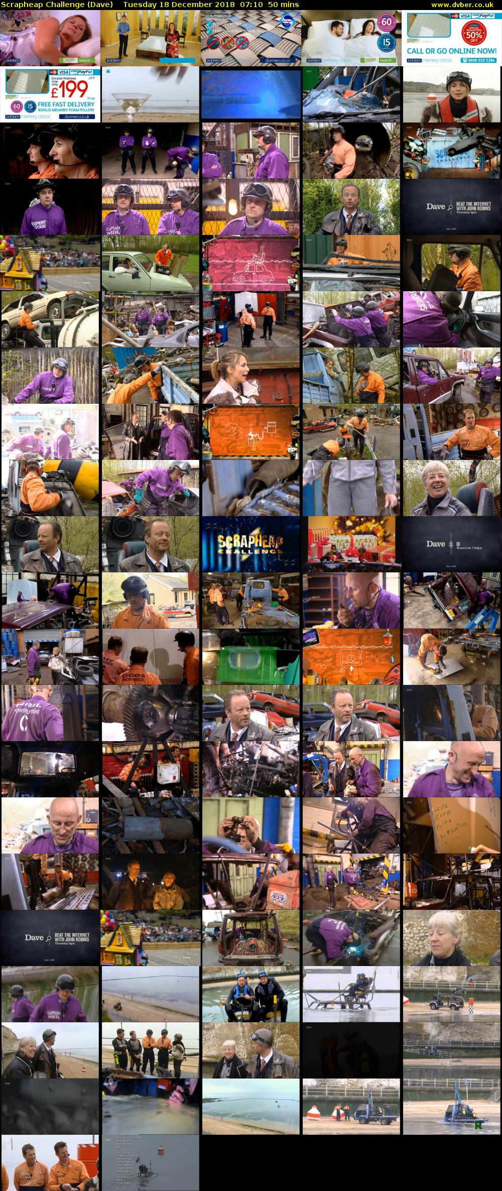 Scrapheap Challenge (Dave) Tuesday 18 December 2018 07:10 - 08:00
