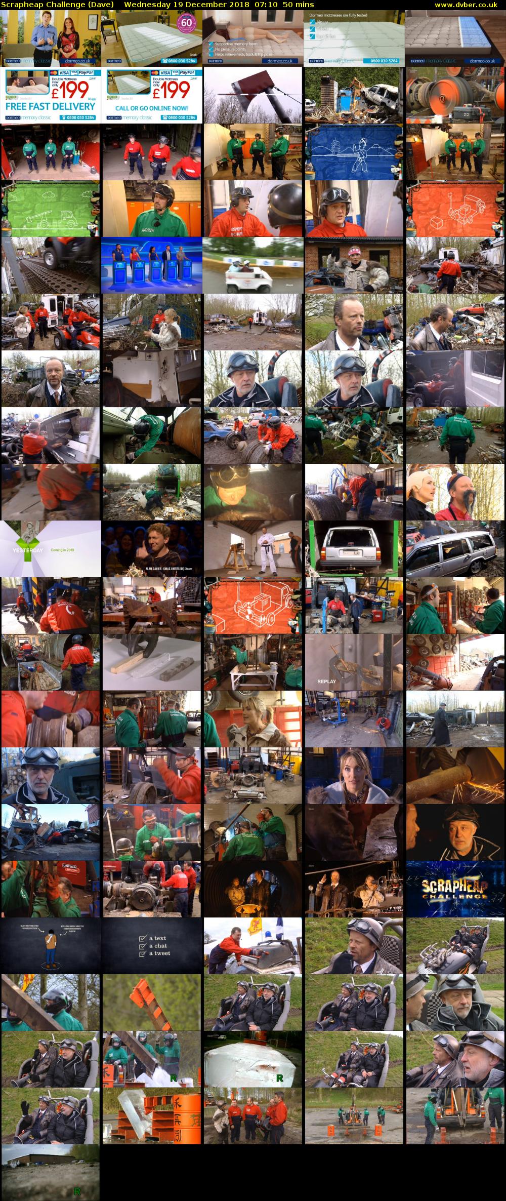 Scrapheap Challenge (Dave) Wednesday 19 December 2018 07:10 - 08:00