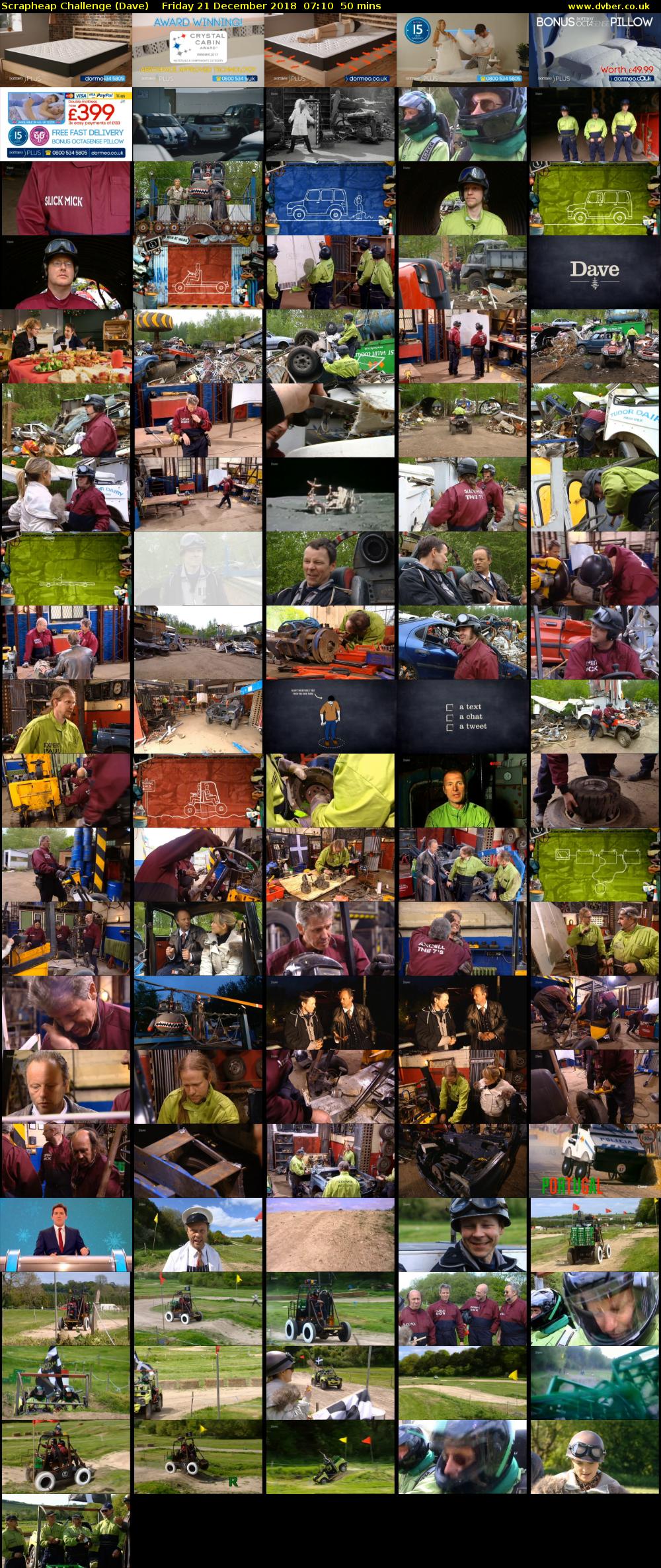 Scrapheap Challenge (Dave) Friday 21 December 2018 07:10 - 08:00