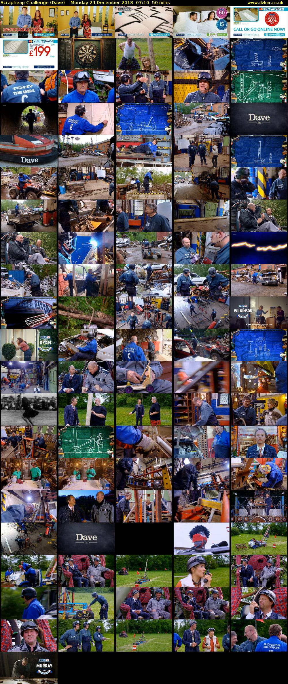 Scrapheap Challenge (Dave) Monday 24 December 2018 07:10 - 08:00