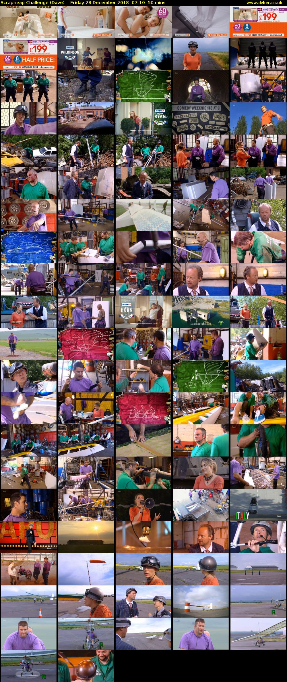 Scrapheap Challenge (Dave) Friday 28 December 2018 07:10 - 08:00