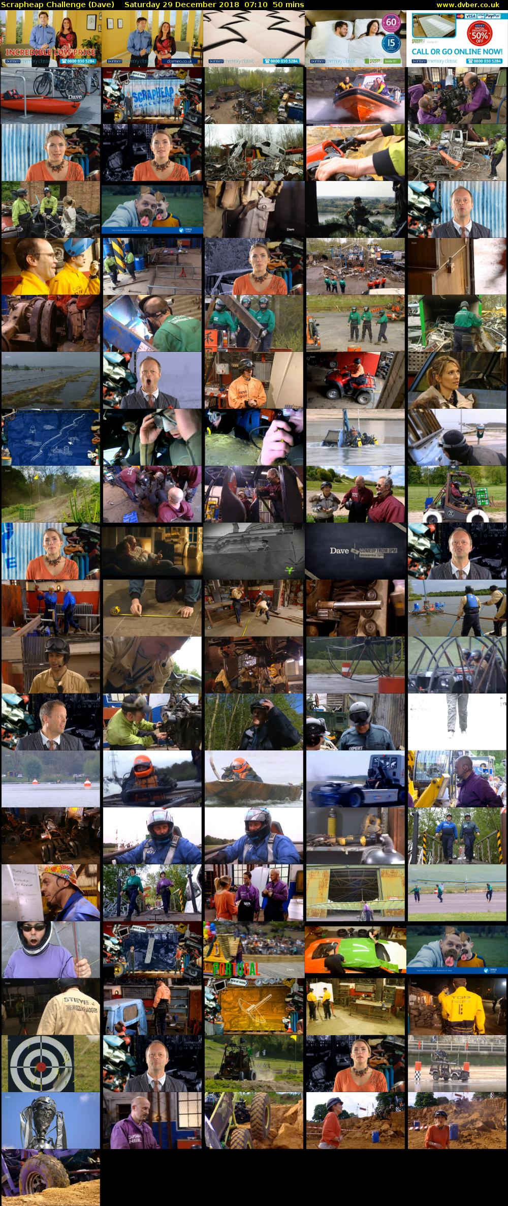 Scrapheap Challenge (Dave) Saturday 29 December 2018 07:10 - 08:00