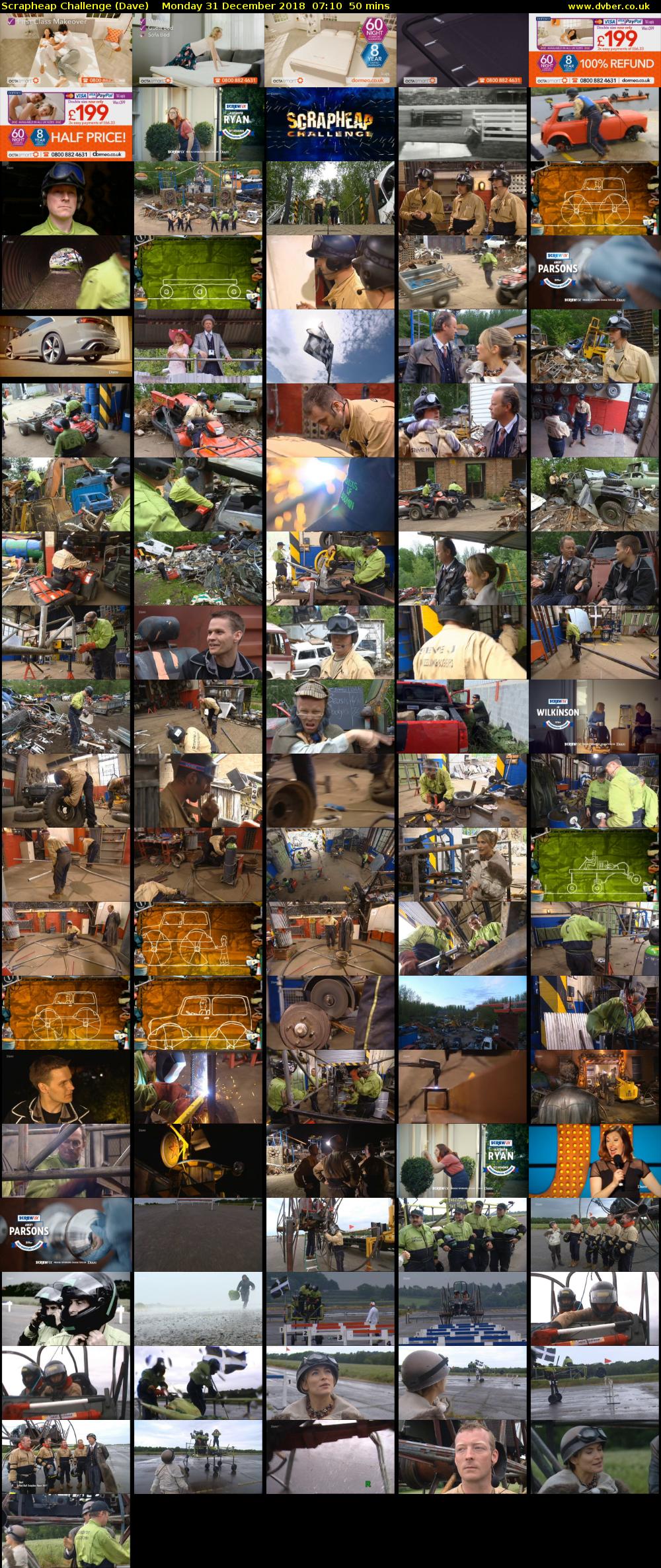 Scrapheap Challenge (Dave) Monday 31 December 2018 07:10 - 08:00