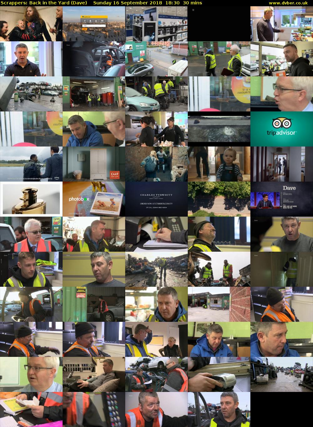 Scrappers: Back in the Yard (Dave) Sunday 16 September 2018 18:30 - 19:00