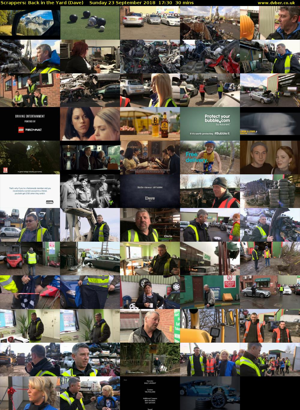Scrappers: Back in the Yard (Dave) Sunday 23 September 2018 17:30 - 18:00