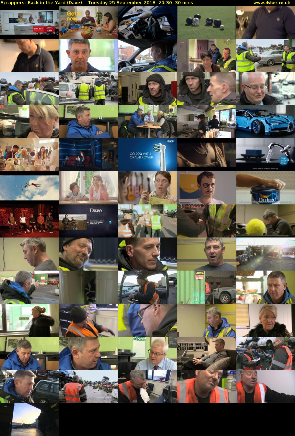 Scrappers: Back in the Yard (Dave) Tuesday 25 September 2018 20:30 - 21:00
