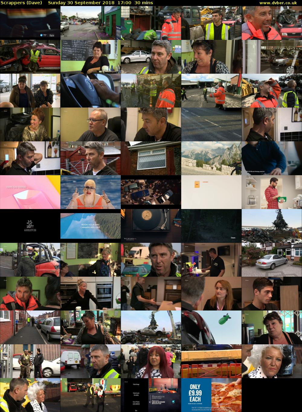 Scrappers (Dave) Sunday 30 September 2018 17:00 - 17:30