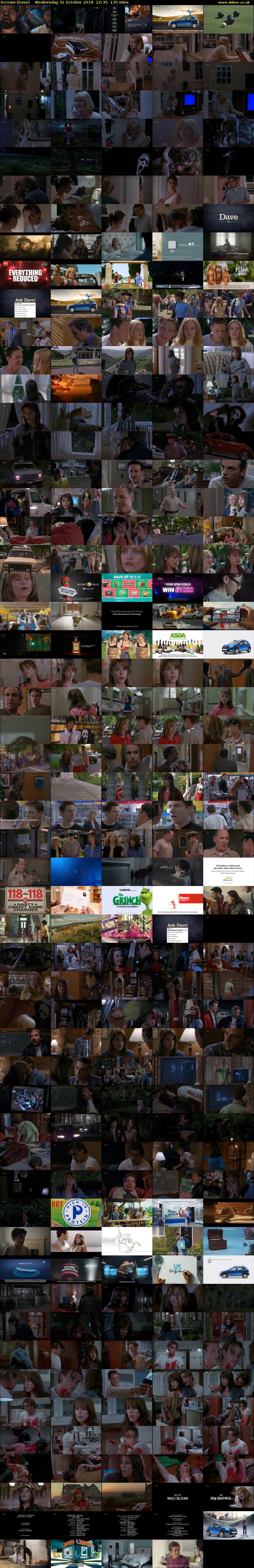 Scream (Dave) Wednesday 31 October 2018 22:35 - 00:50