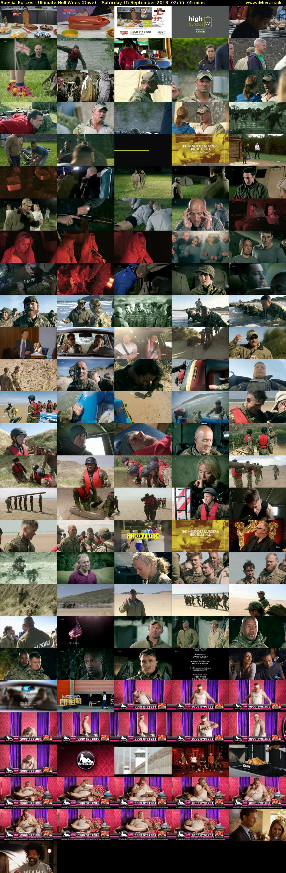 Special Forces - Ultimate Hell Week (Dave) Saturday 15 September 2018 02:55 - 04:00