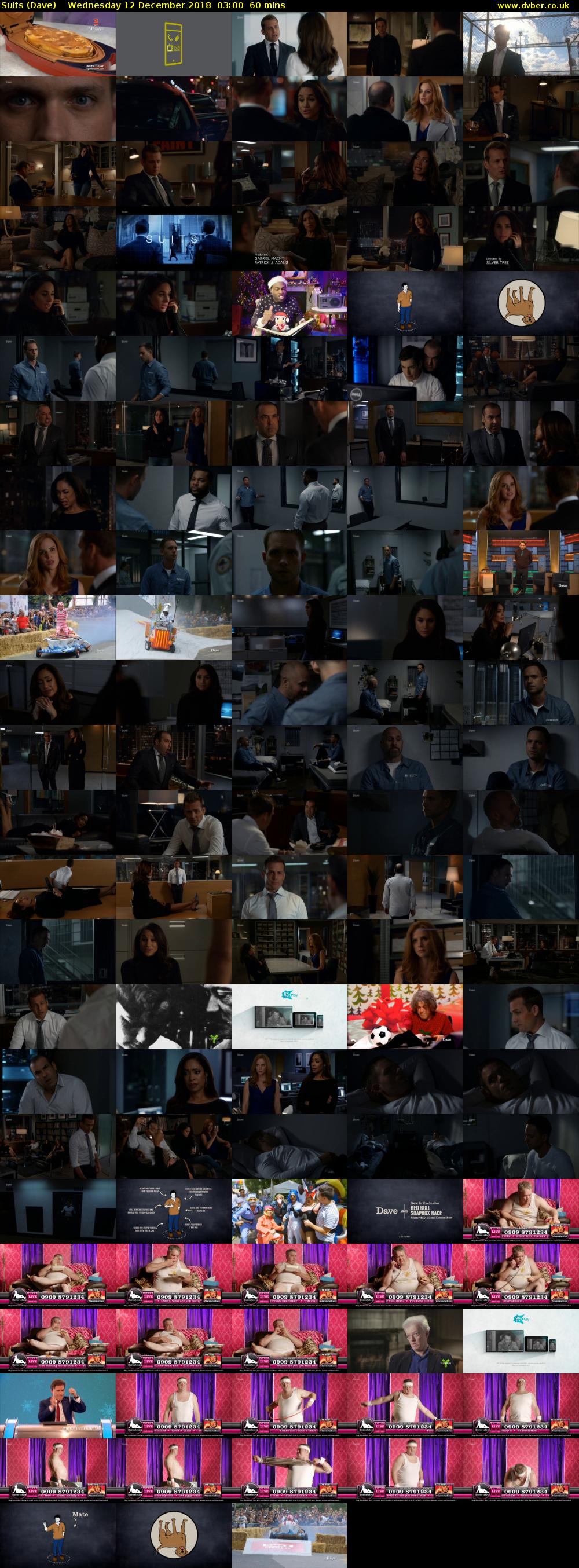 Suits (Dave) Wednesday 12 December 2018 03:00 - 04:00