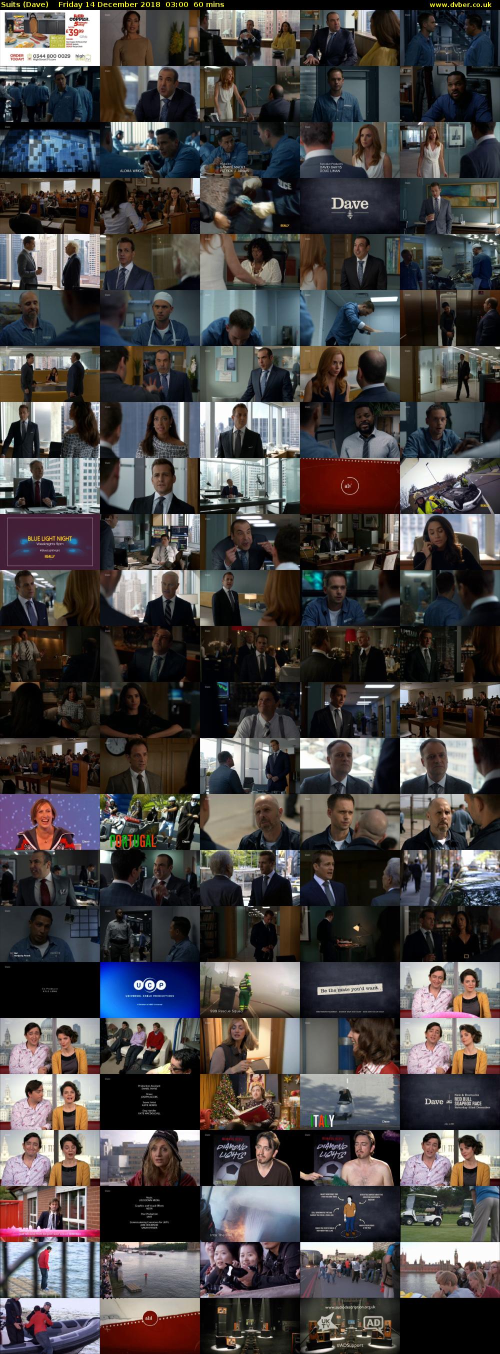 Suits (Dave) Friday 14 December 2018 03:00 - 04:00