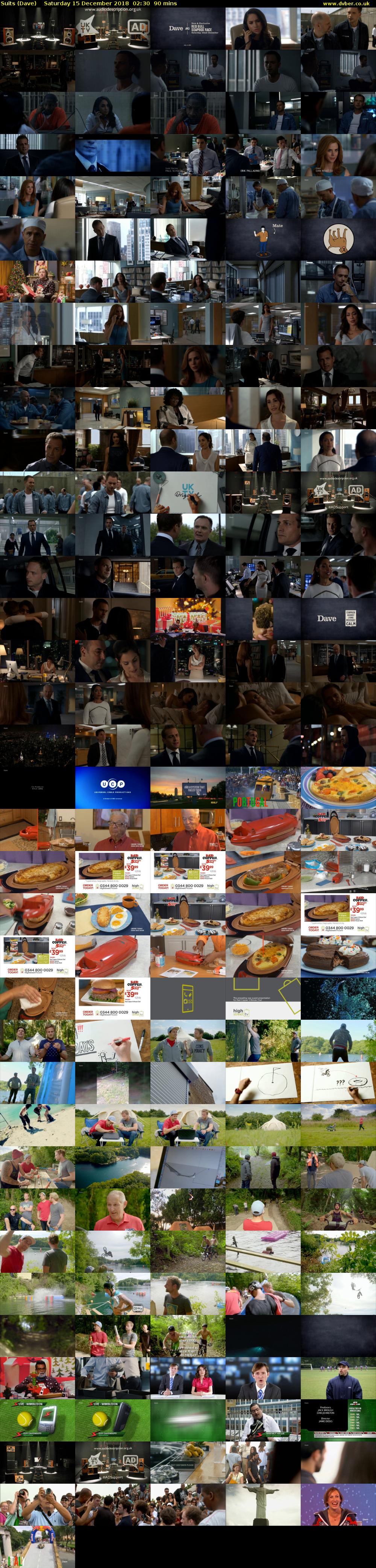 Suits (Dave) Saturday 15 December 2018 02:30 - 04:00