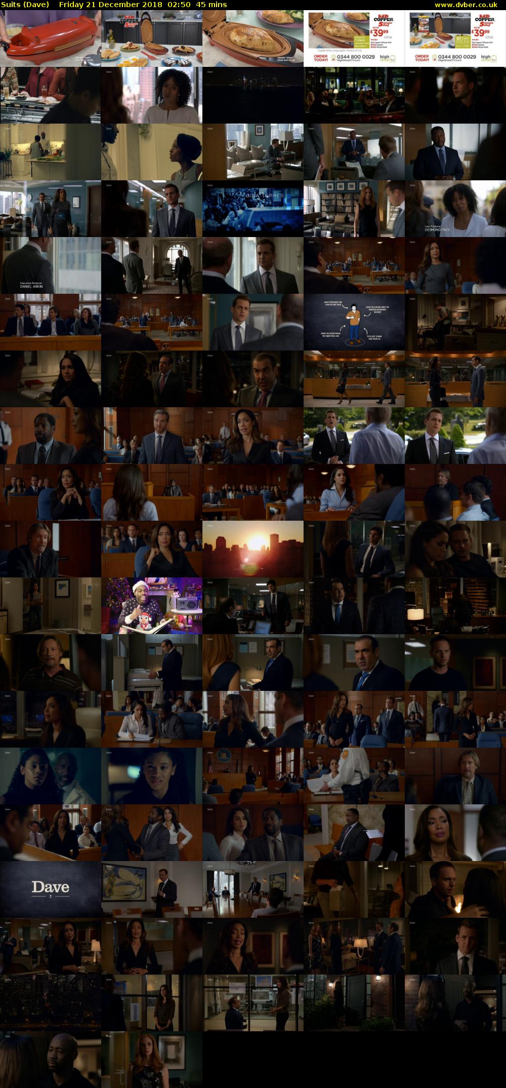 Suits (Dave) Friday 21 December 2018 02:50 - 03:35