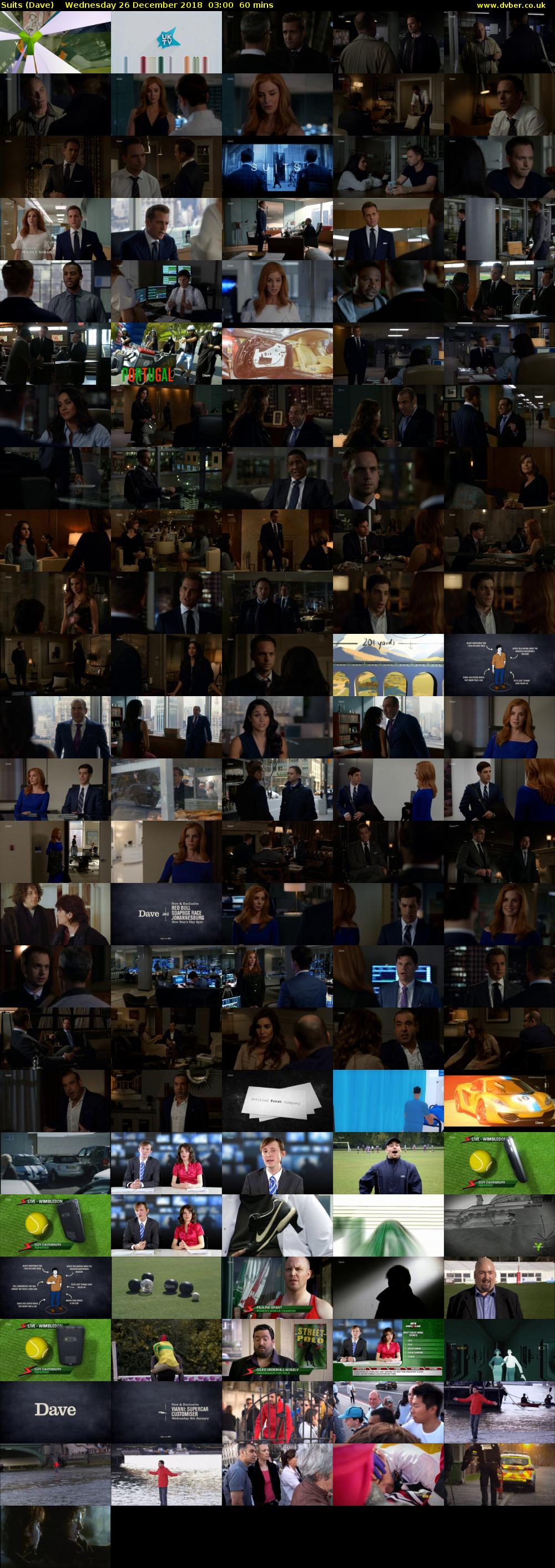 Suits (Dave) Wednesday 26 December 2018 03:00 - 04:00