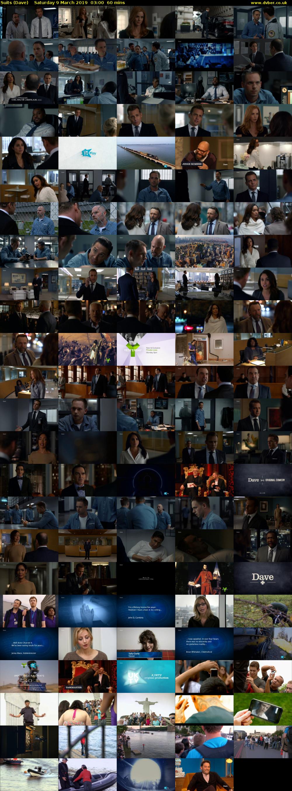 Suits (Dave) Saturday 9 March 2019 03:00 - 04:00