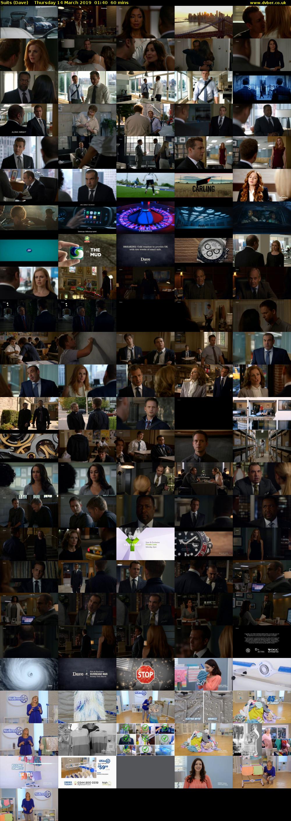 Suits (Dave) Thursday 14 March 2019 01:40 - 02:40