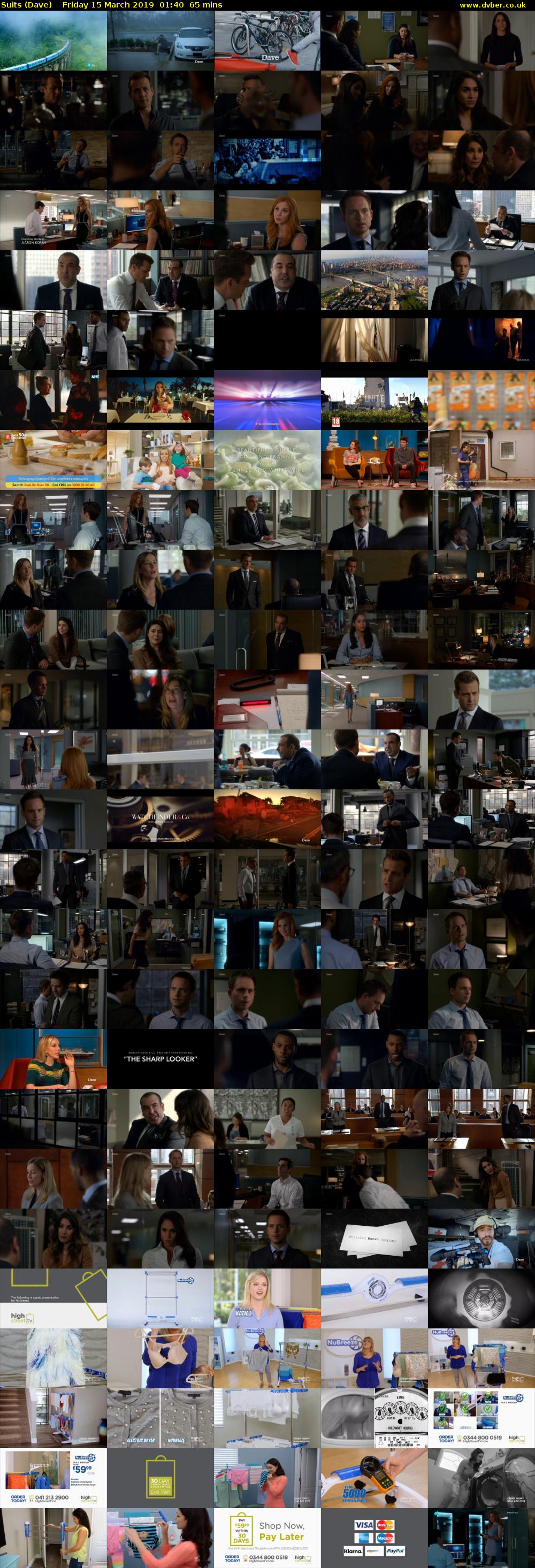 Suits (Dave) Friday 15 March 2019 01:40 - 02:45
