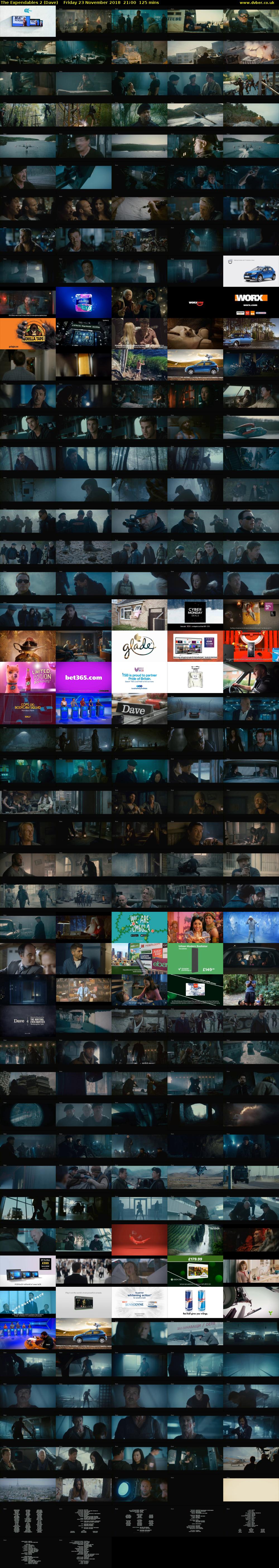 The Expendables 2 (Dave) Friday 23 November 2018 21:00 - 23:05