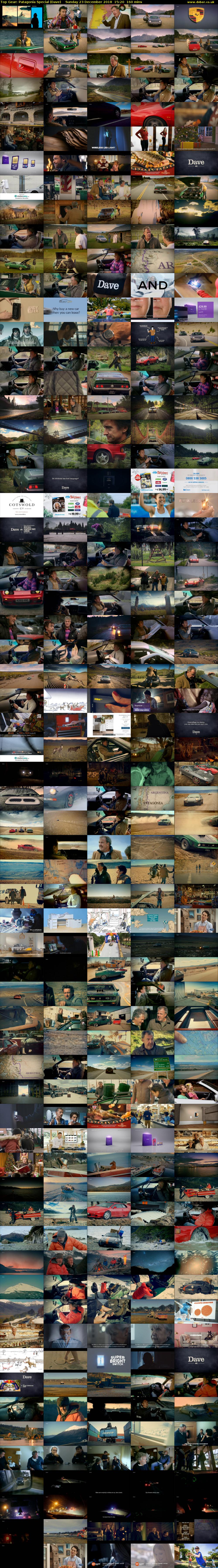 Top Gear: Patagonia Special (Dave) Sunday 23 December 2018 15:20 - 18:00