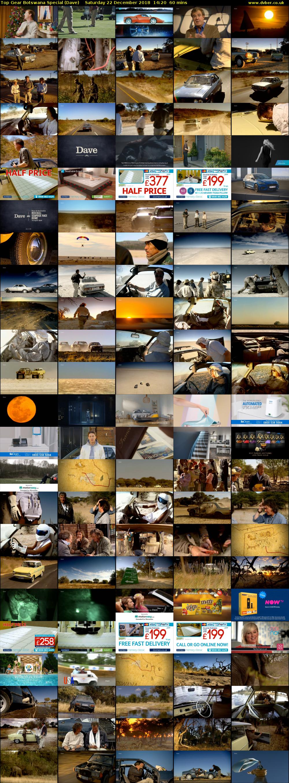 Top Gear Botswana Special (Dave) Saturday 22 December 2018 14:20 - 15:20