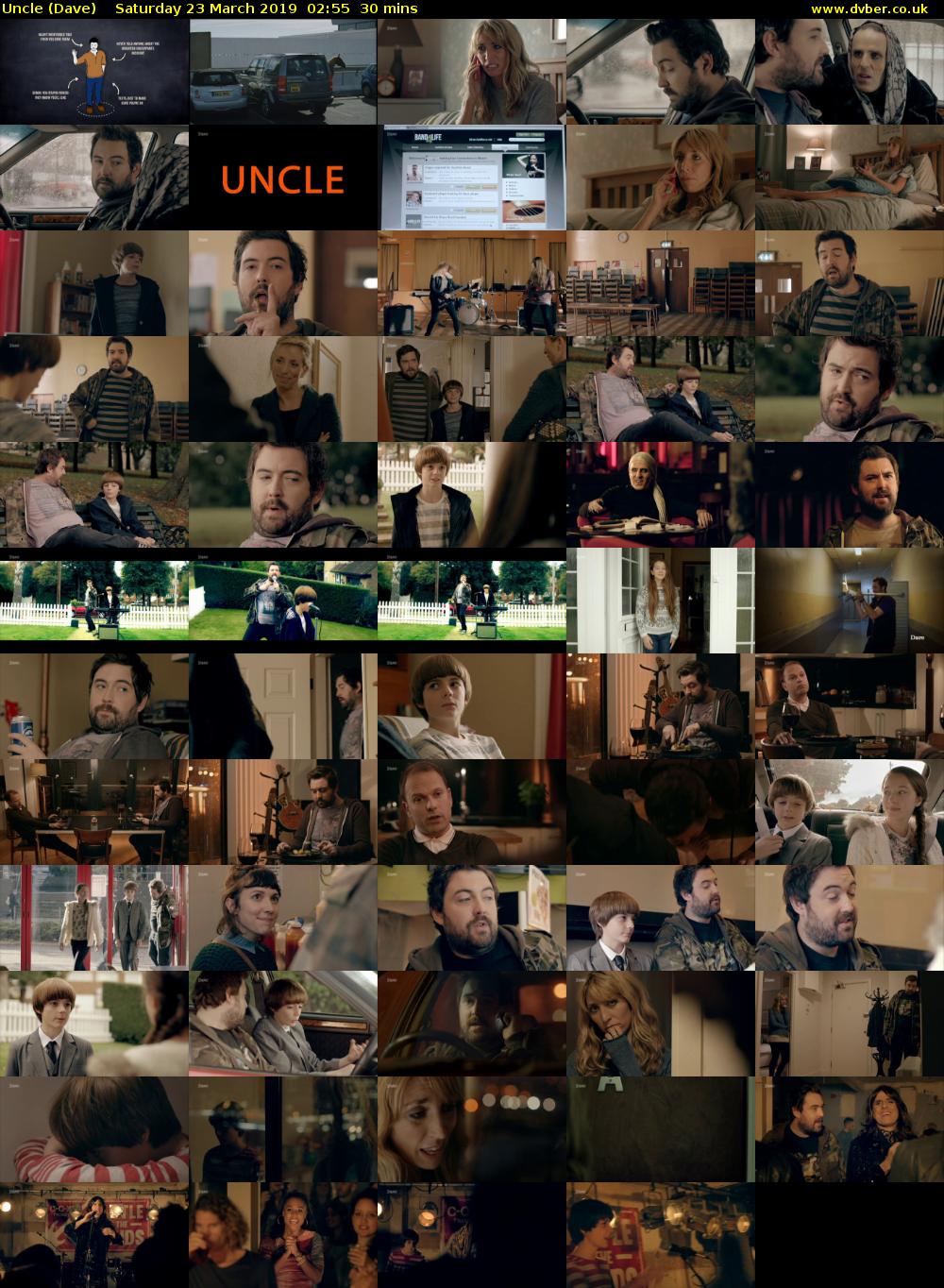 Uncle (Dave) Saturday 23 March 2019 02:55 - 03:25