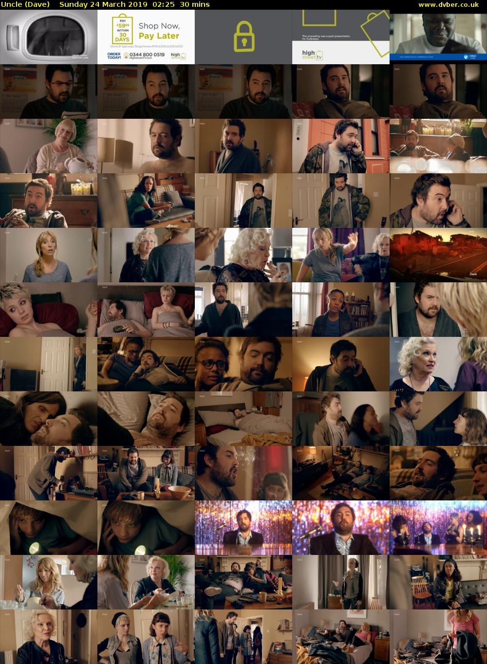 Uncle (Dave) Sunday 24 March 2019 02:25 - 02:55