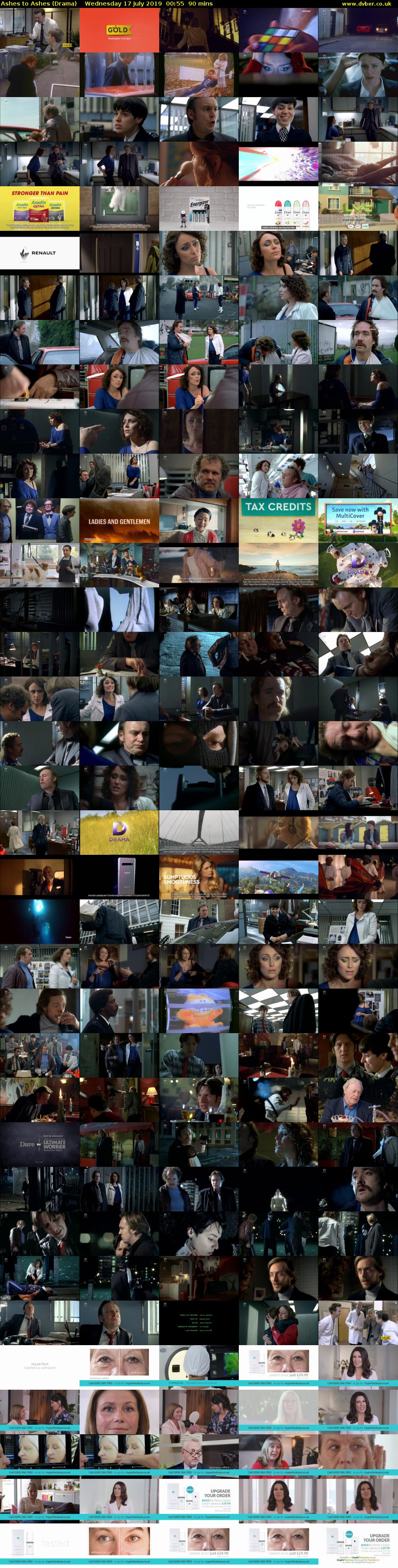 Ashes to Ashes (Drama) Wednesday 17 July 2019 00:55 - 02:25