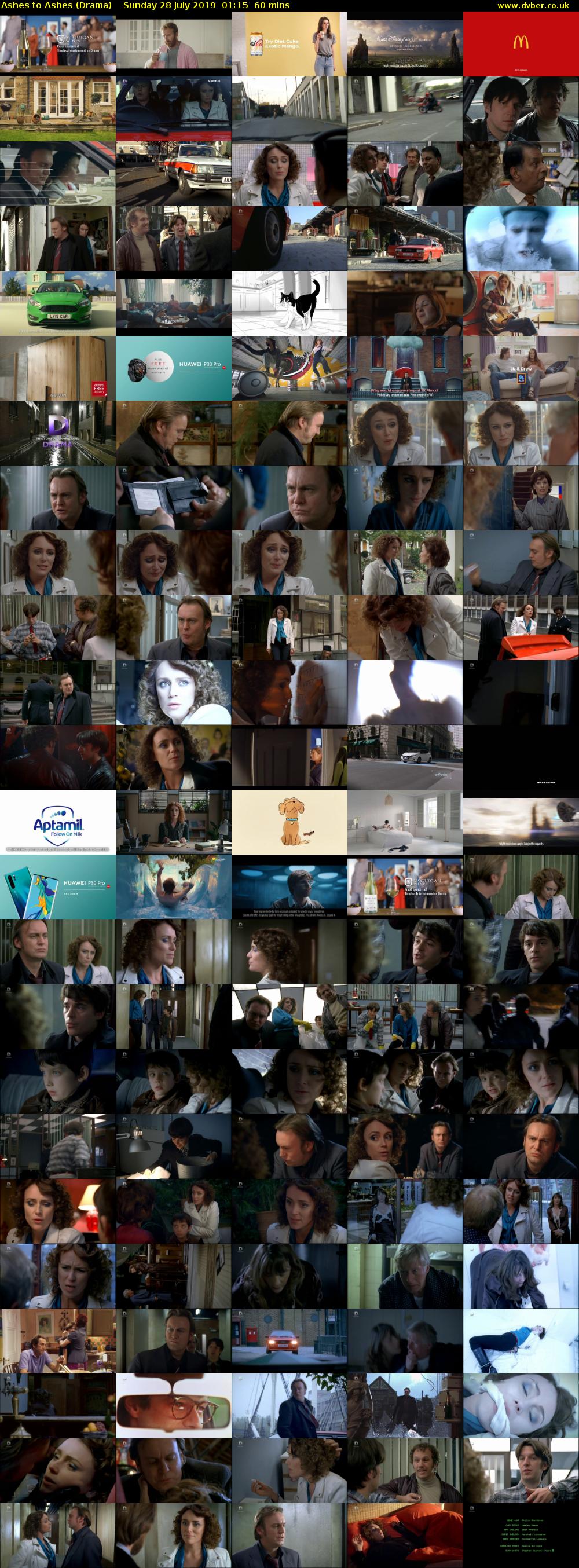 Ashes to Ashes (Drama) Sunday 28 July 2019 01:15 - 02:15