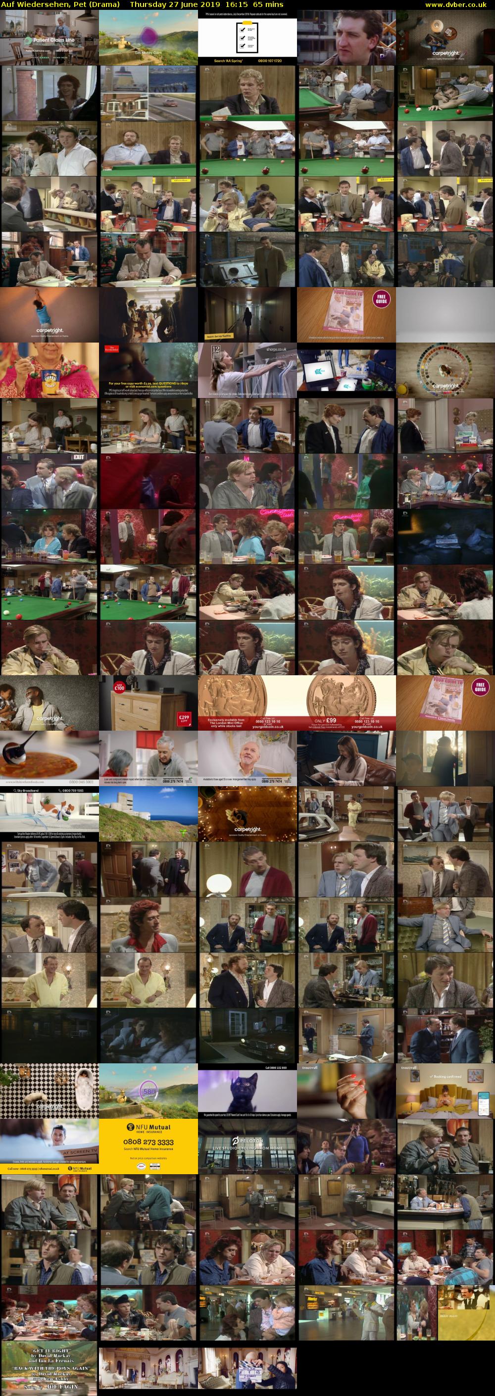 Auf Wiedersehen, Pet (Drama) Thursday 27 June 2019 16:15 - 17:20