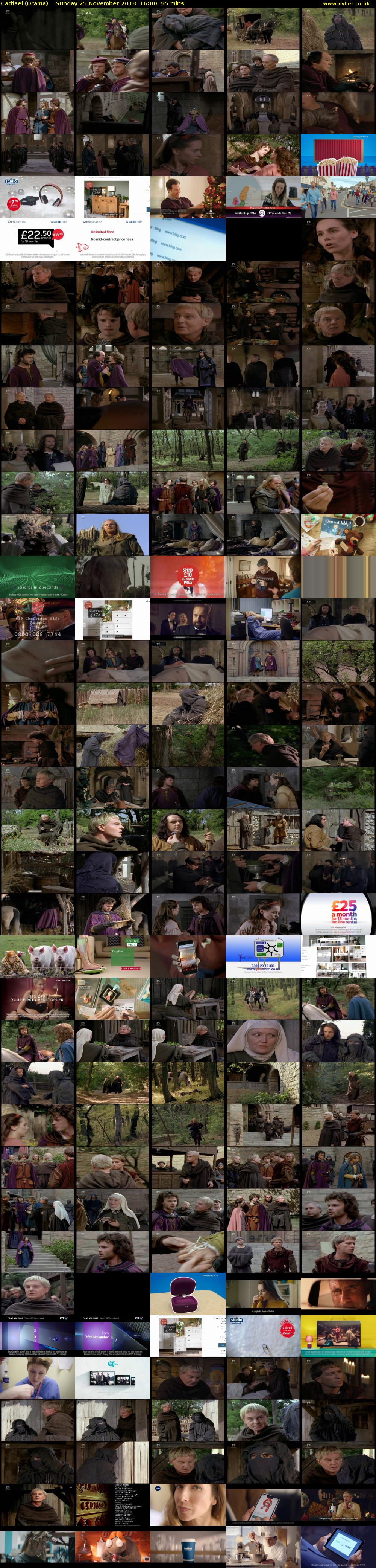 Cadfael (Drama) Sunday 25 November 2018 16:00 - 17:35