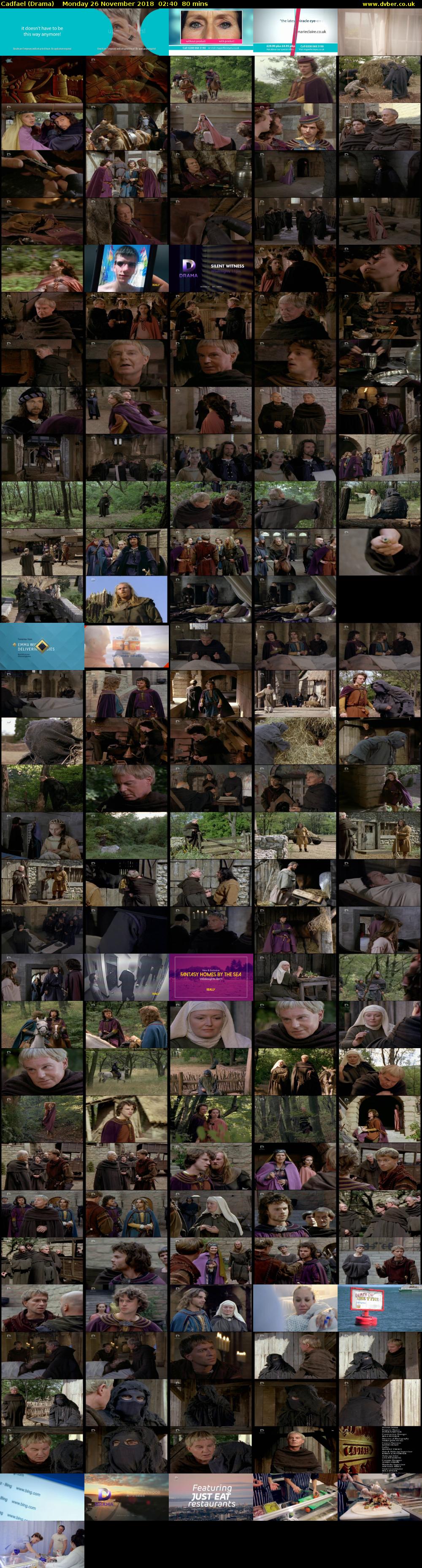 Cadfael (Drama) Monday 26 November 2018 02:40 - 04:00