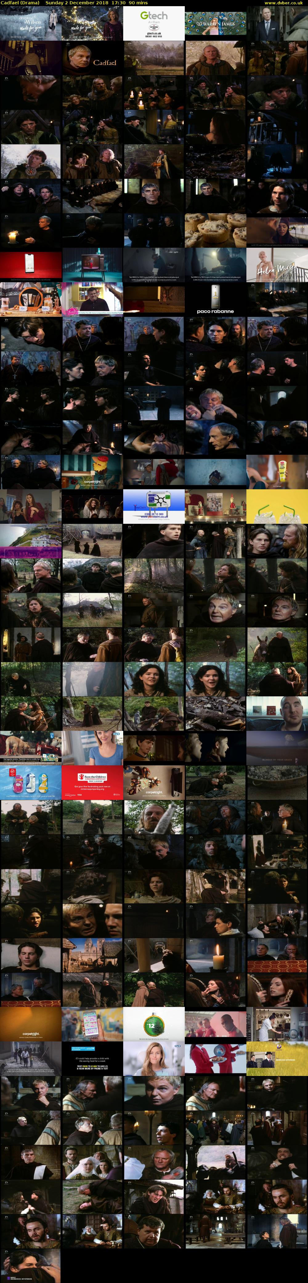 Cadfael (Drama) Sunday 2 December 2018 17:30 - 19:00