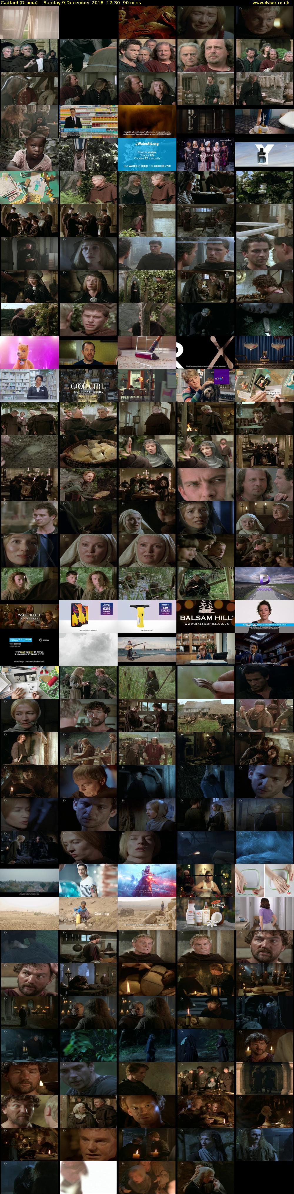 Cadfael (Drama) Sunday 9 December 2018 17:30 - 19:00