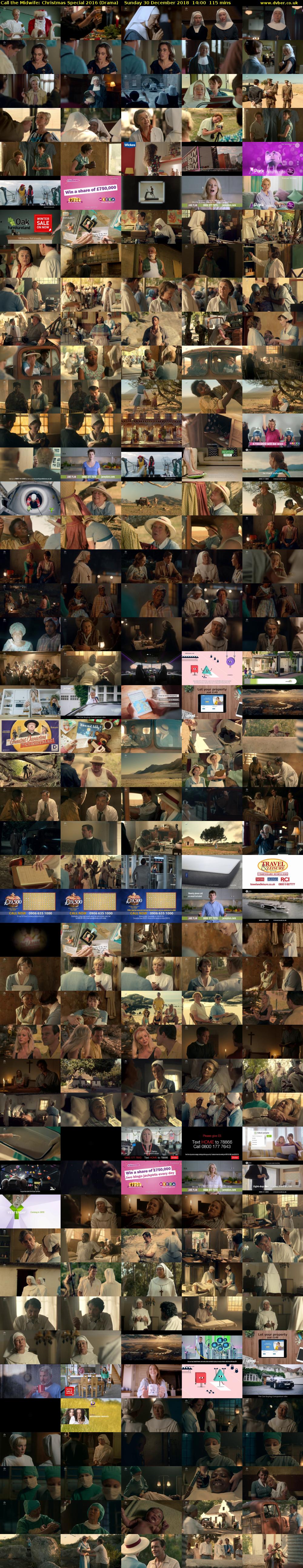 Call the Midwife: Christmas Special 2016 (Drama) Sunday 30 December 2018 14:00 - 15:55