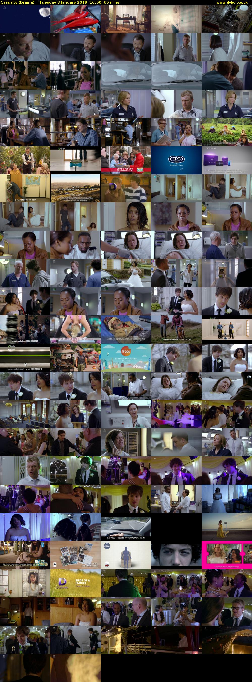 Casualty (Drama) Tuesday 8 January 2019 10:00 - 11:00