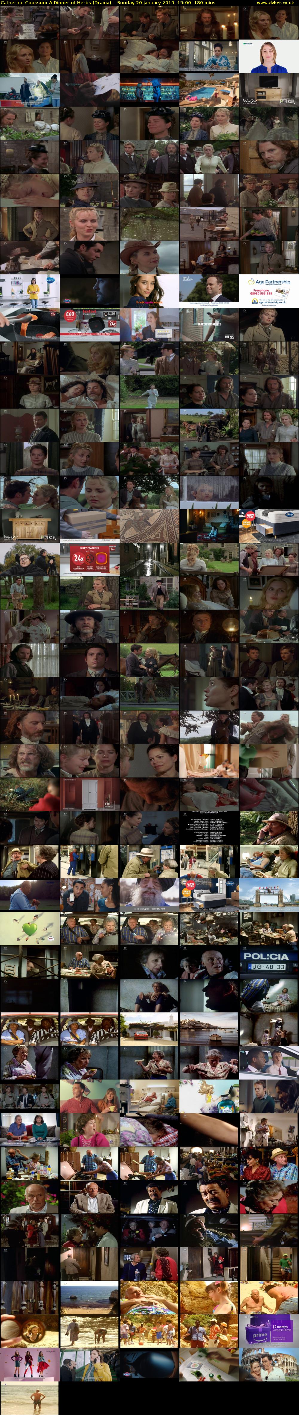 Catherine Cookson: A Dinner of Herbs (Drama) Sunday 20 January 2019 15:00 - 18:00