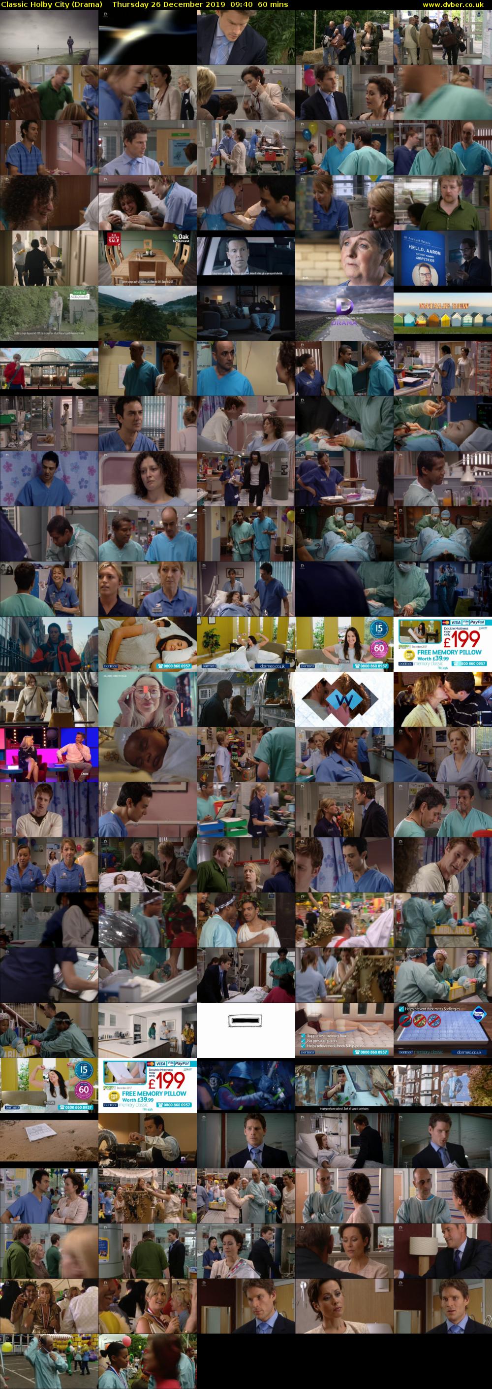 Classic Holby City (Drama) Thursday 26 December 2019 09:40 - 10:40