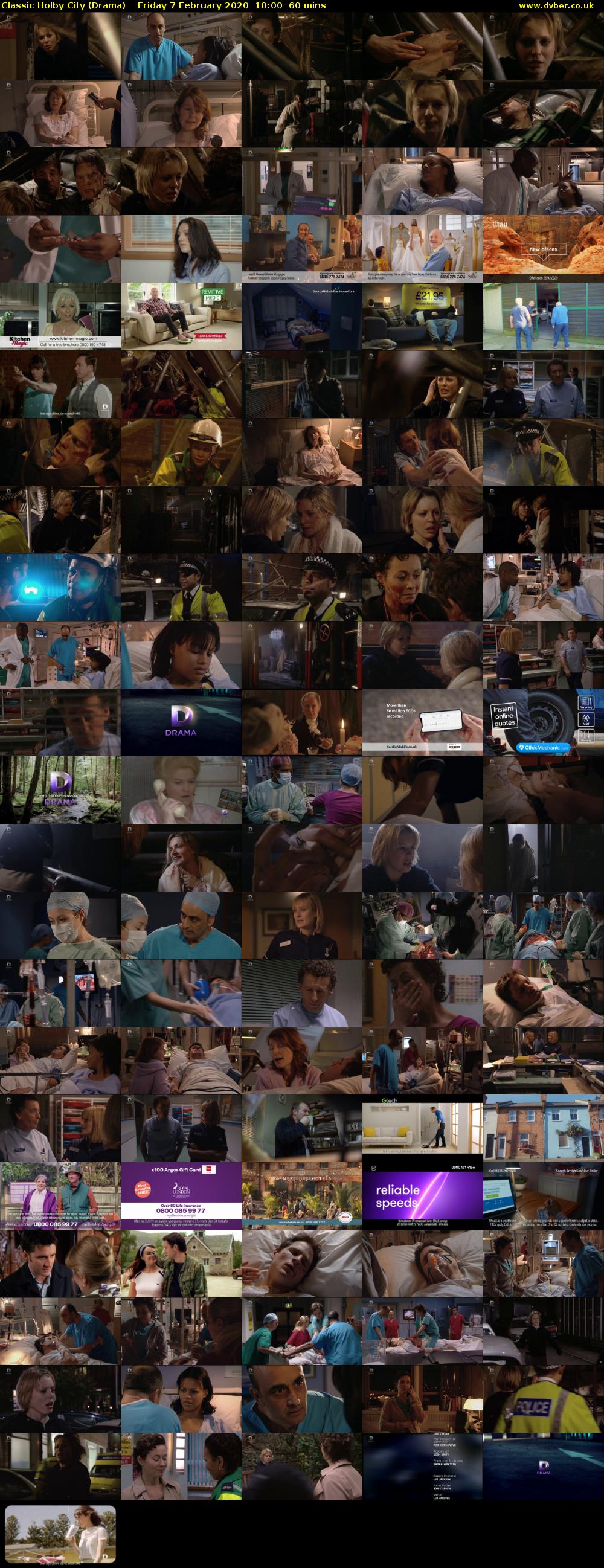 Classic Holby City (Drama) Friday 7 February 2020 10:00 - 11:00