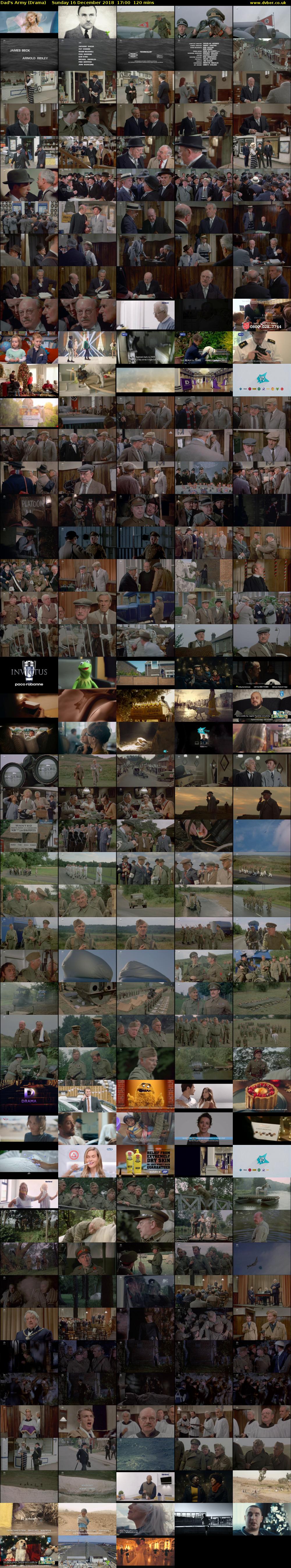 Dad's Army (Drama) Sunday 16 December 2018 17:00 - 19:00