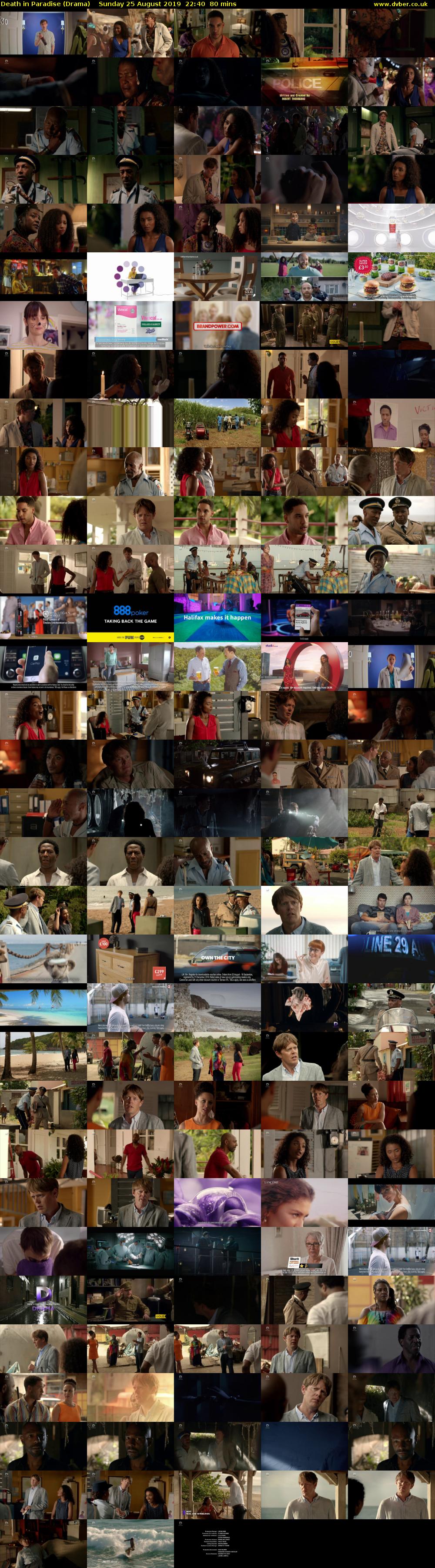 Death in Paradise (Drama) Sunday 25 August 2019 22:40 - 00:00