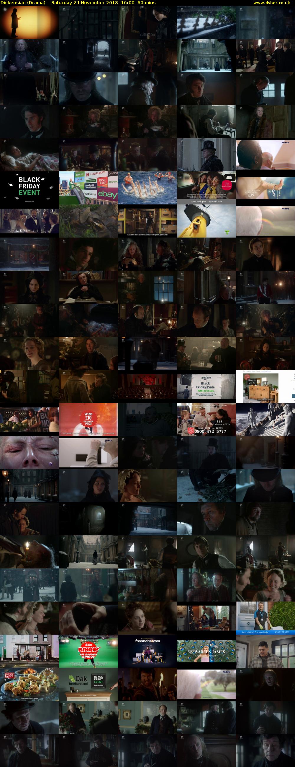 Dickensian (Drama) Saturday 24 November 2018 16:00 - 17:00