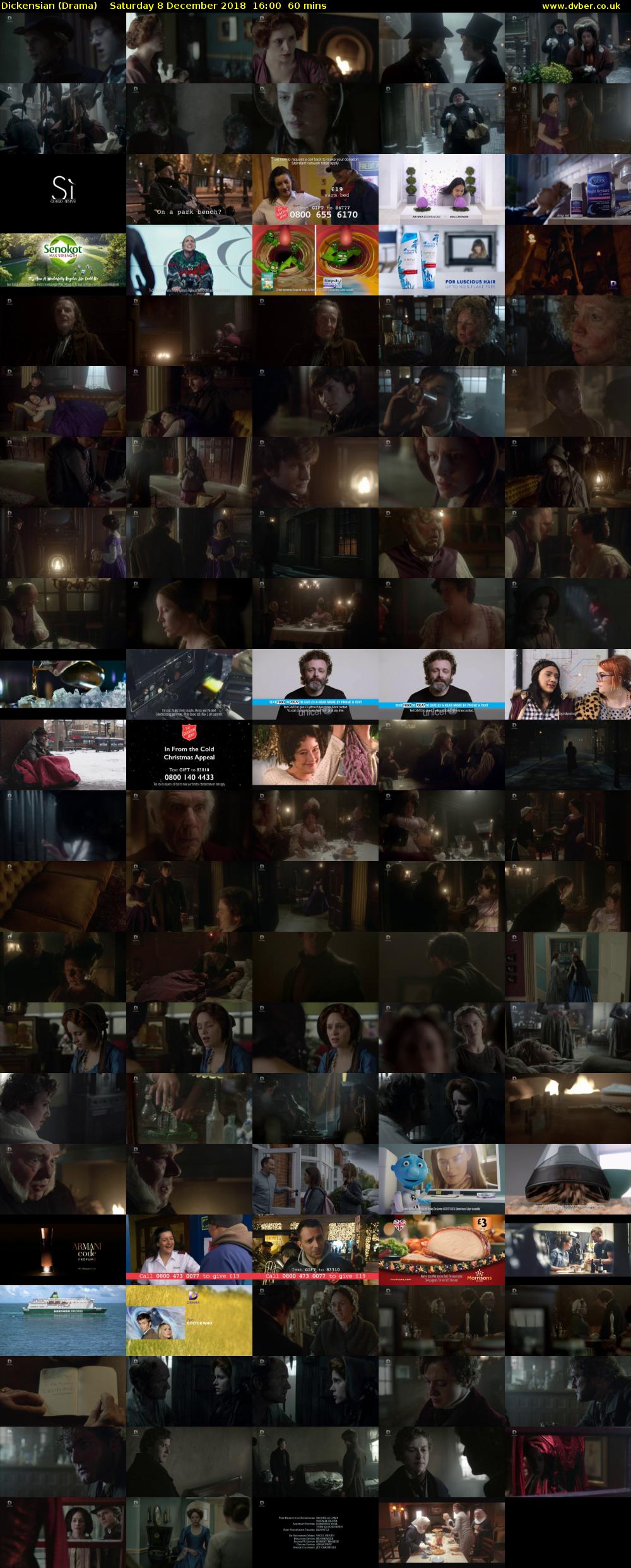 Dickensian (Drama) Saturday 8 December 2018 16:00 - 17:00