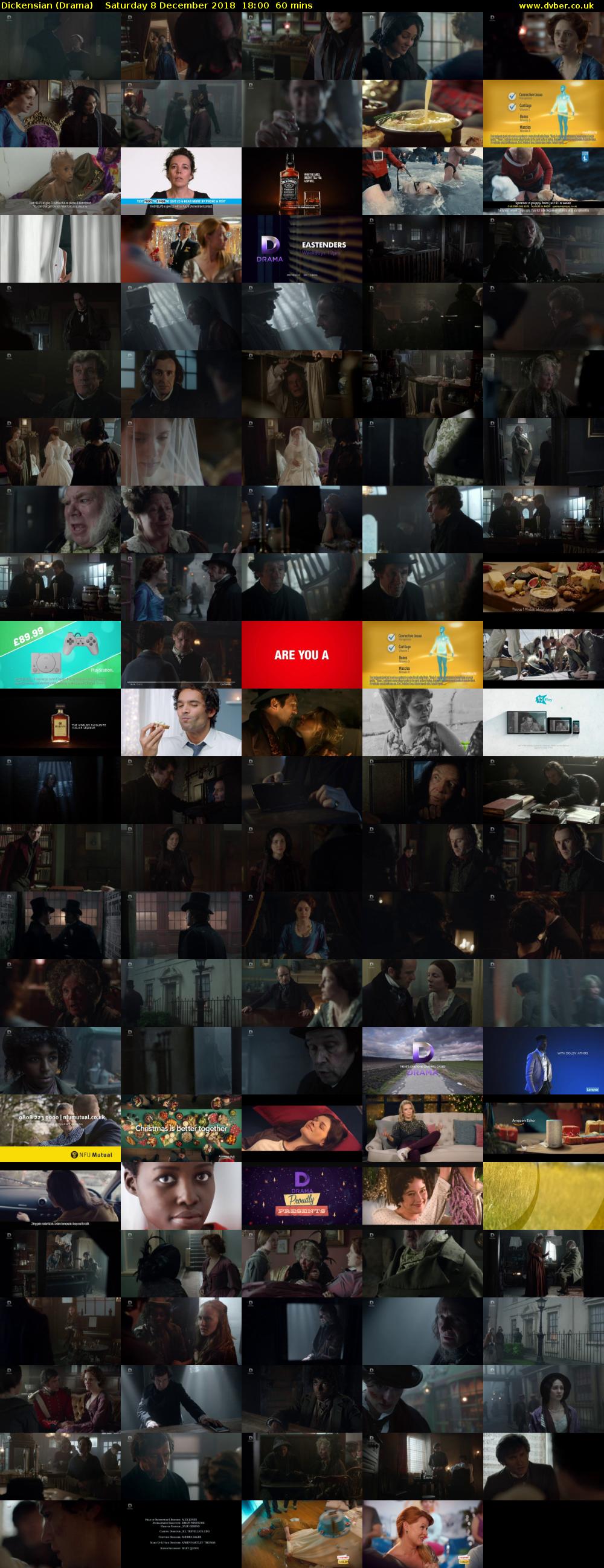 Dickensian (Drama) Saturday 8 December 2018 18:00 - 19:00