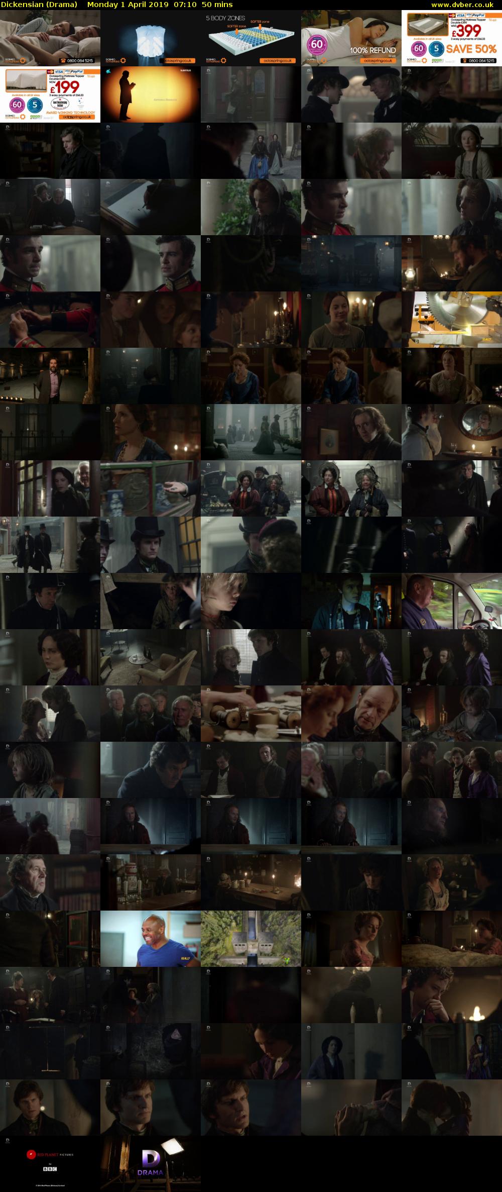Dickensian (Drama) Monday 1 April 2019 07:10 - 08:00