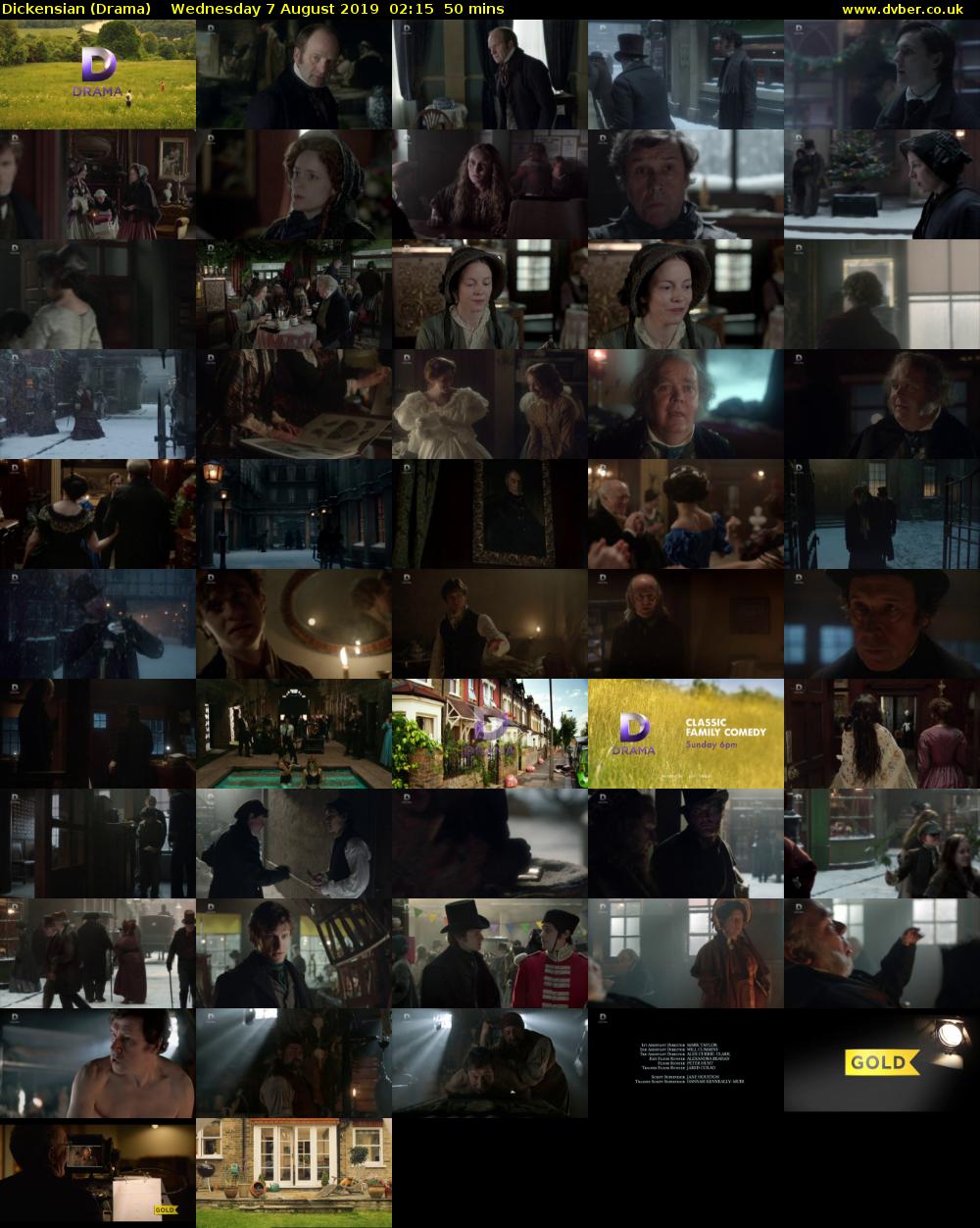 Dickensian (Drama) Wednesday 7 August 2019 02:15 - 03:05