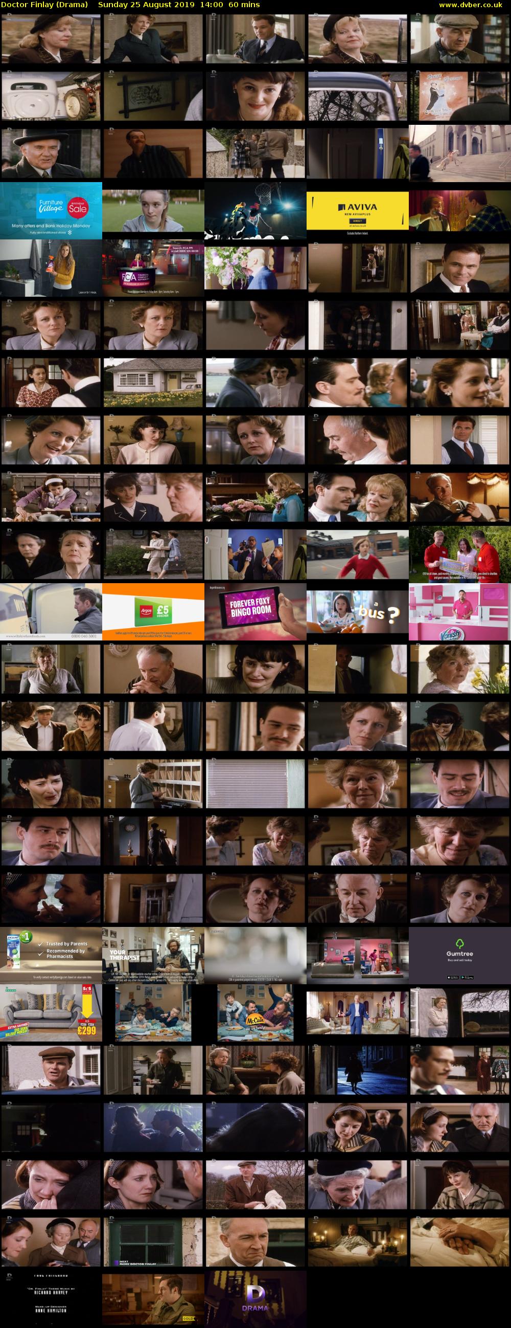 Doctor Finlay (Drama) Sunday 25 August 2019 14:00 - 15:00